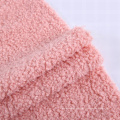 Fashion thermal textiles en peluche en peluche tissu